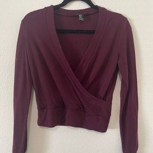 Forever 21 Criss Cross Sweater